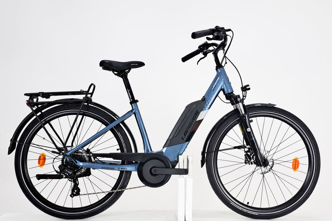 URBAIN ELECTRIQUE LAPIERRE SEMI RIGIDE VILLE VTC URBAIN OCCASION RECONDITIONNE MINT BIKES