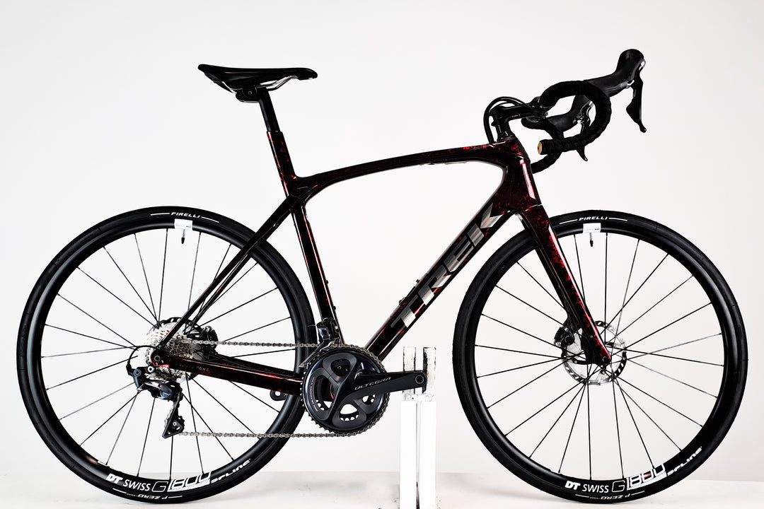 route course trek domane slr 6 carbon occasion reconditionne mint bikes carbone project one red smoke