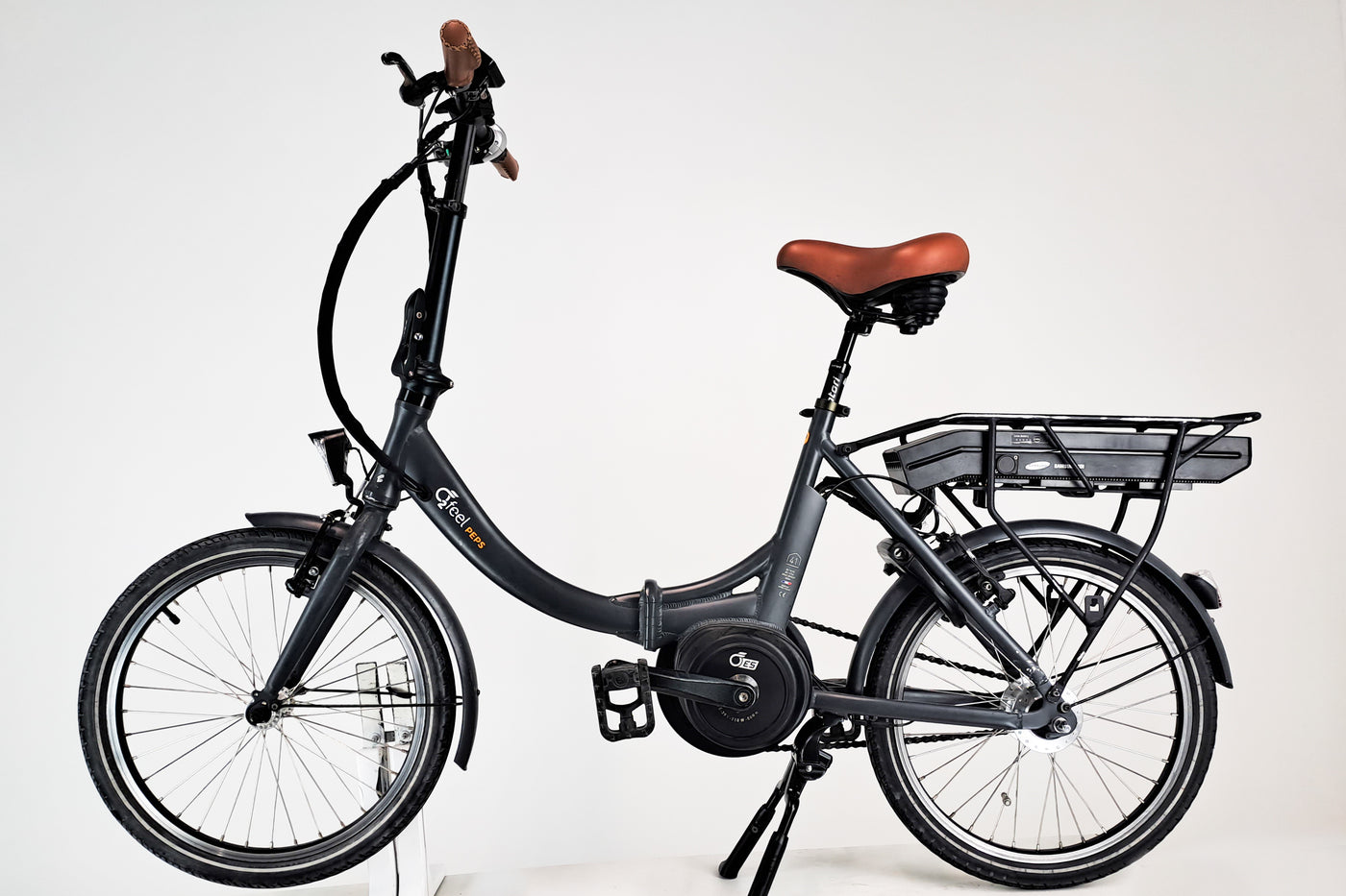 O2feel Gris O2Feel PEPS N7C OES vélo urbain électrique Occasion Reconditionné ...