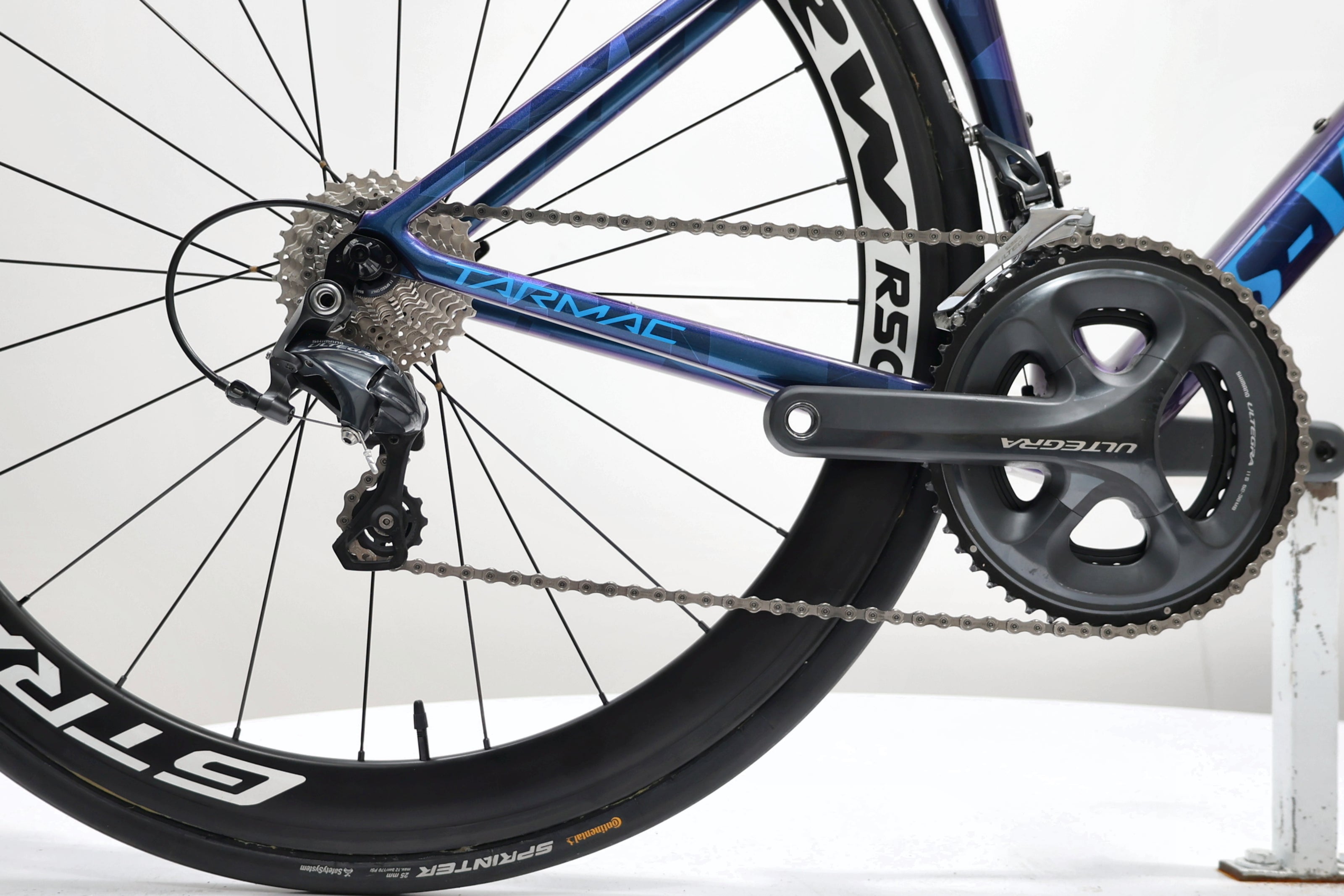 Cadre de route Specialized Tarmac SL6 en carbone avec freins sur jante, taille 54cm - SPECIALIZED - 34270 - Troc Vélo