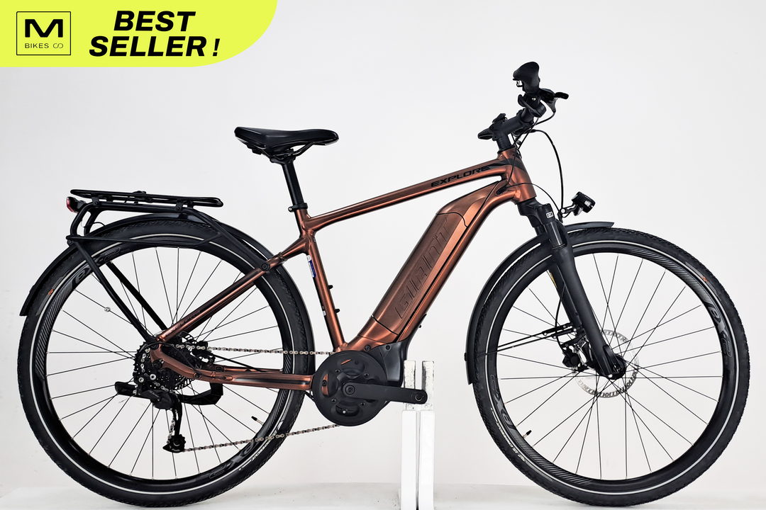 VTTAE VTC URBAIN VILLE GIANT EXPLORE E+4 GTS 2022 OCCASION RECONDITIONNE MINT BIKES