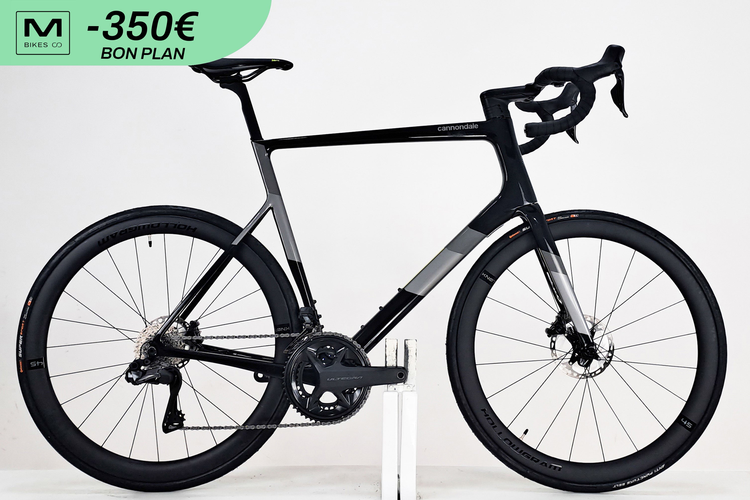 Vélo Route CANNONDALE SuperSix Evo Carbon Disc Ultegra Di2 Occasion Reconditionné Mint Bikes