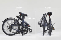 BTWIN Fold 500 Gris ardoise