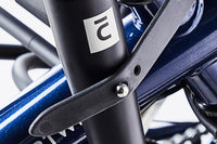 BTWIN E Fold 500 Bleu acier