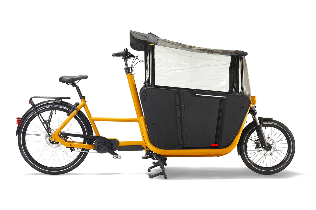 BTWIN F900E Orange tournesol/noir fumé