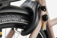 BTWIN F900E Marron givré/noir fumé