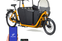 BTWIN F900E Orange tournesol/noir fumé