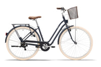 BTWIN 520 cadre bas Bleu cosmos