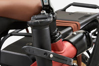 BTWIN E Fold 500 Rouge brique