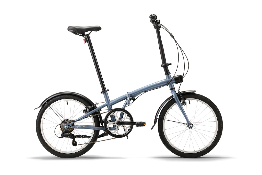 BTWIN Fold 120 Bleu tempête