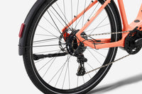 ROCKRIDER E-ACTV 500 Orange pêche