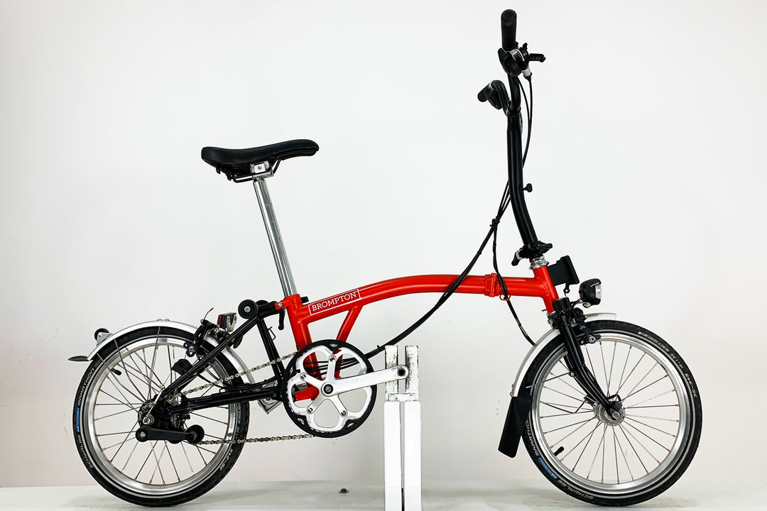 VILLE BROMPTON C LINE EXPLORE PLIANTE OCCASION RECONDITIONNE MINT BIKES
